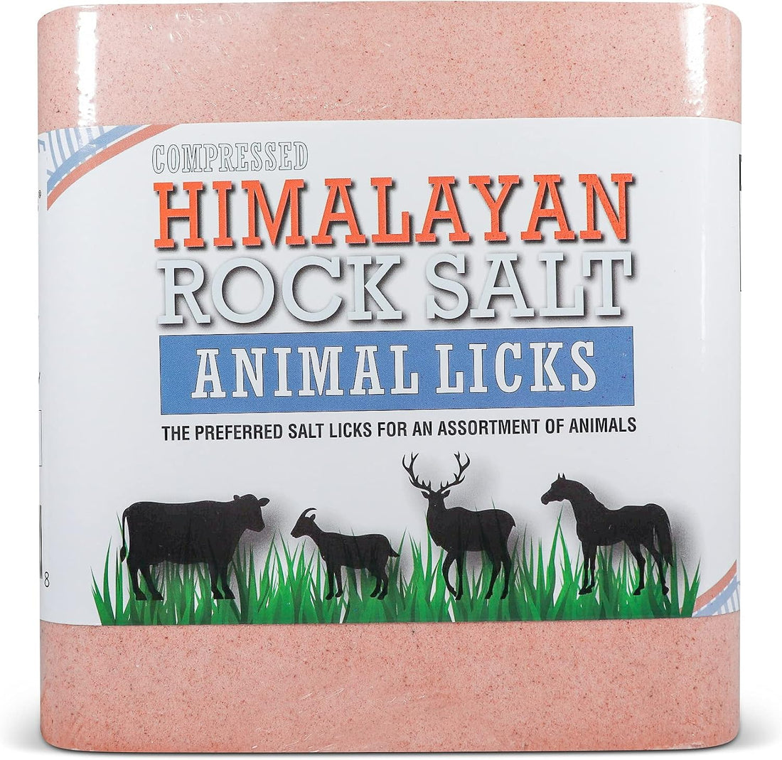 Himalayan Secrets Compressed Salt Lick for Livestock & Wildlife, 11 lb