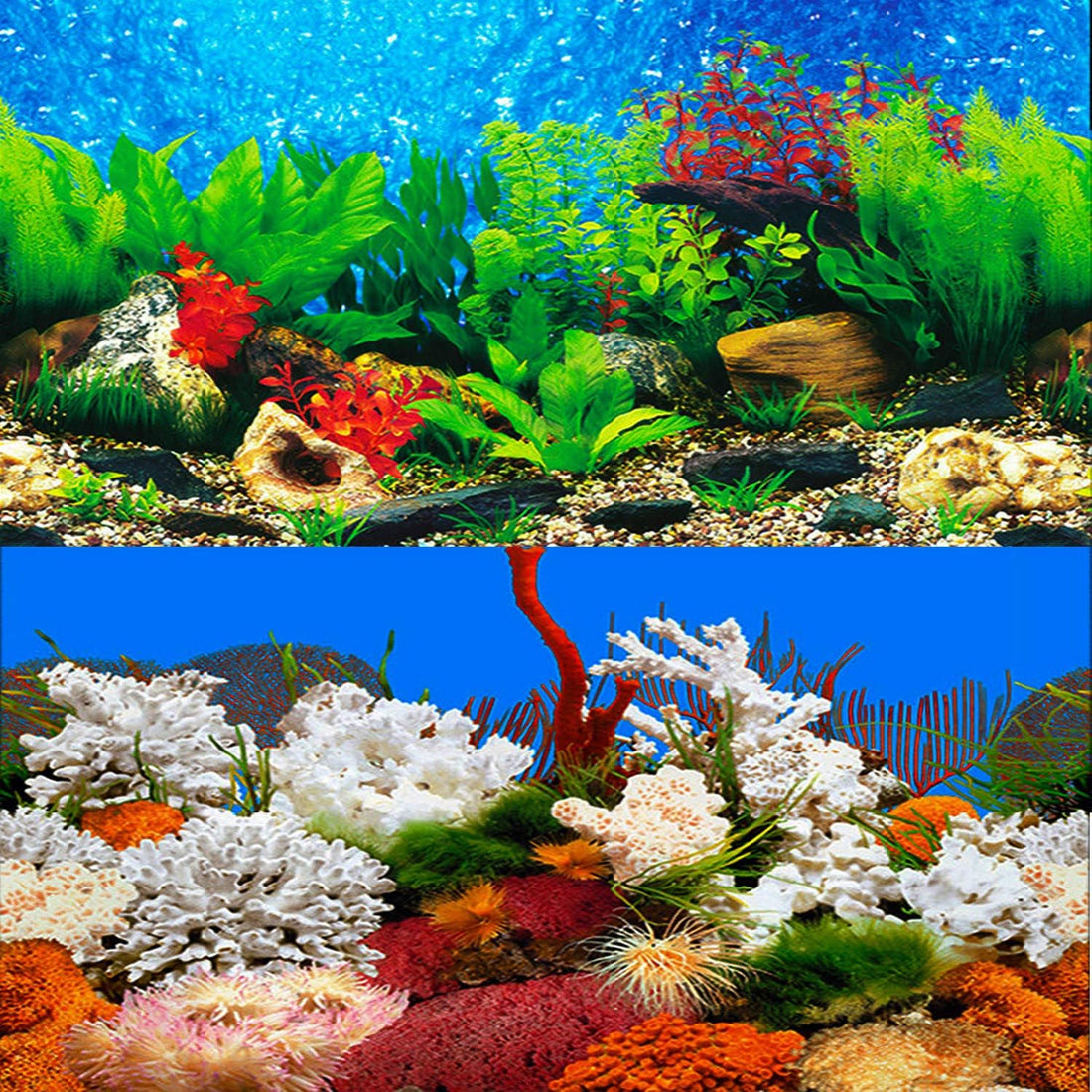 ELEBOX Aquarium Background Poster