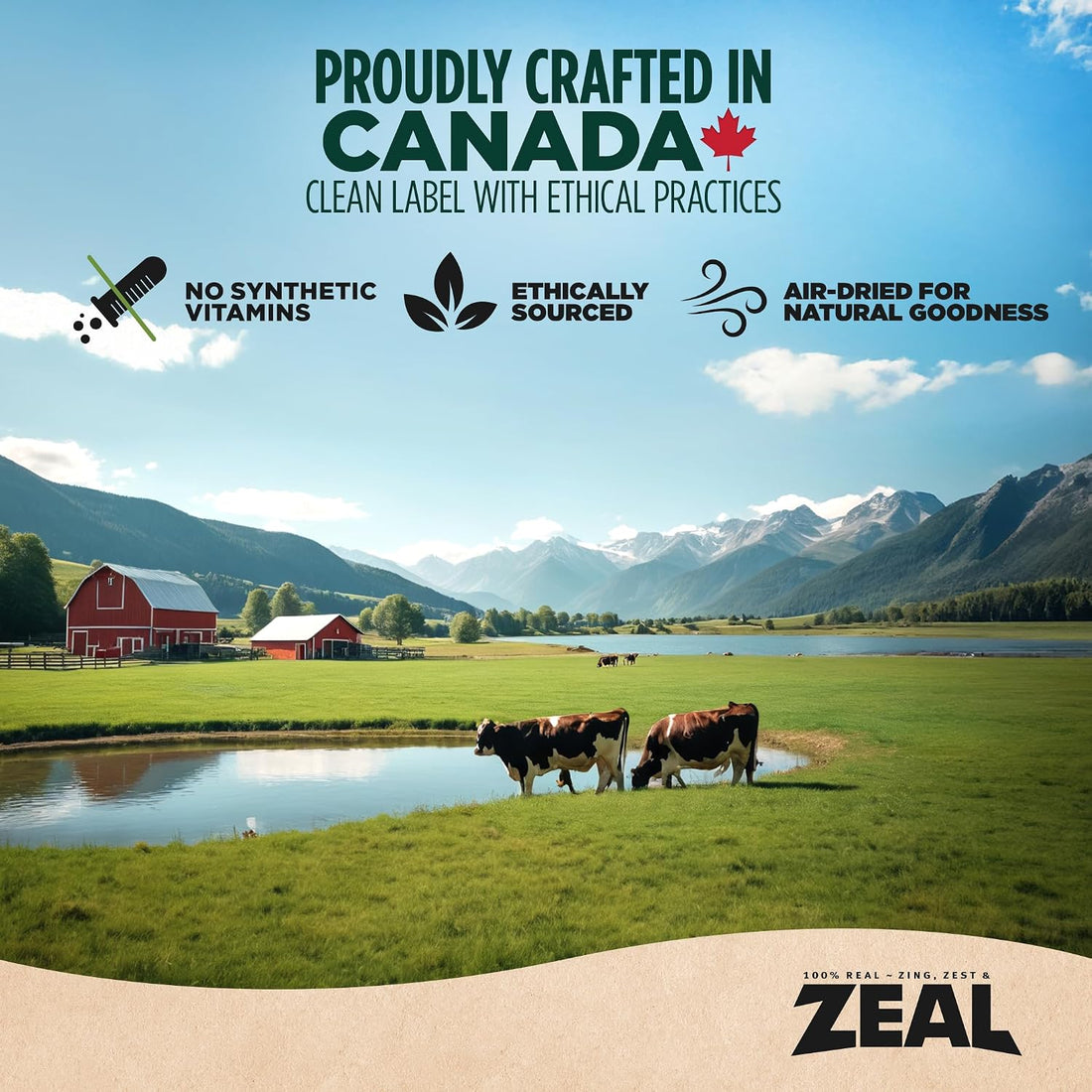 ZEAL Canada Air-Dried Salmon & Duck Recipe for Dogs