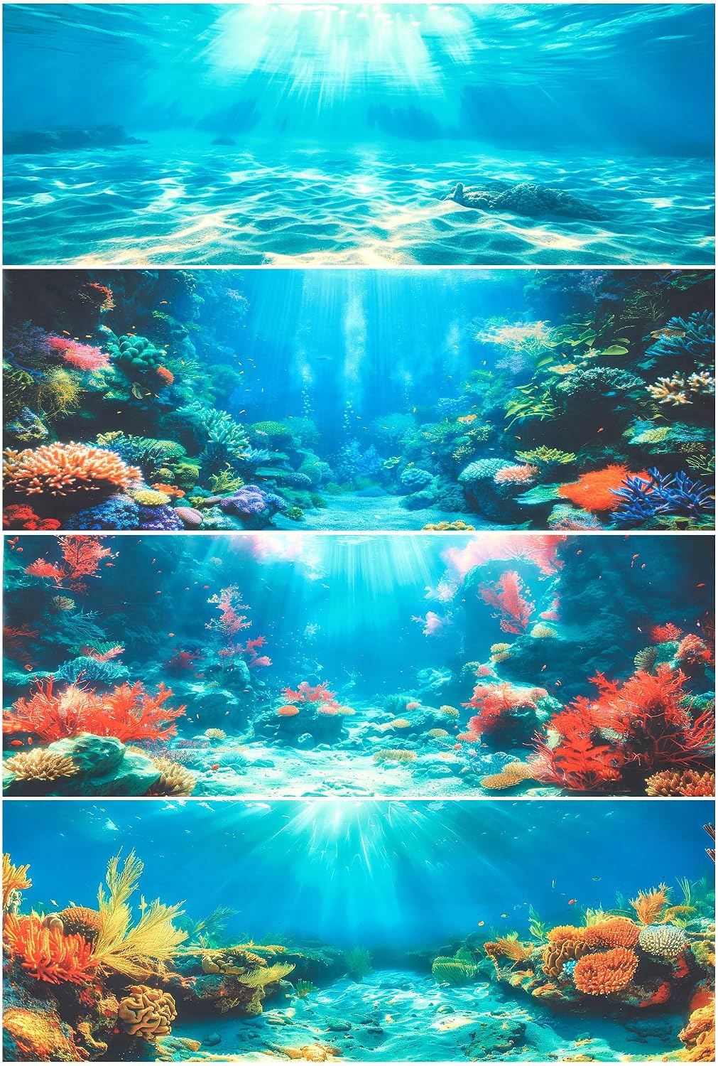 Mindsoft 4 Pack Aquarium Background