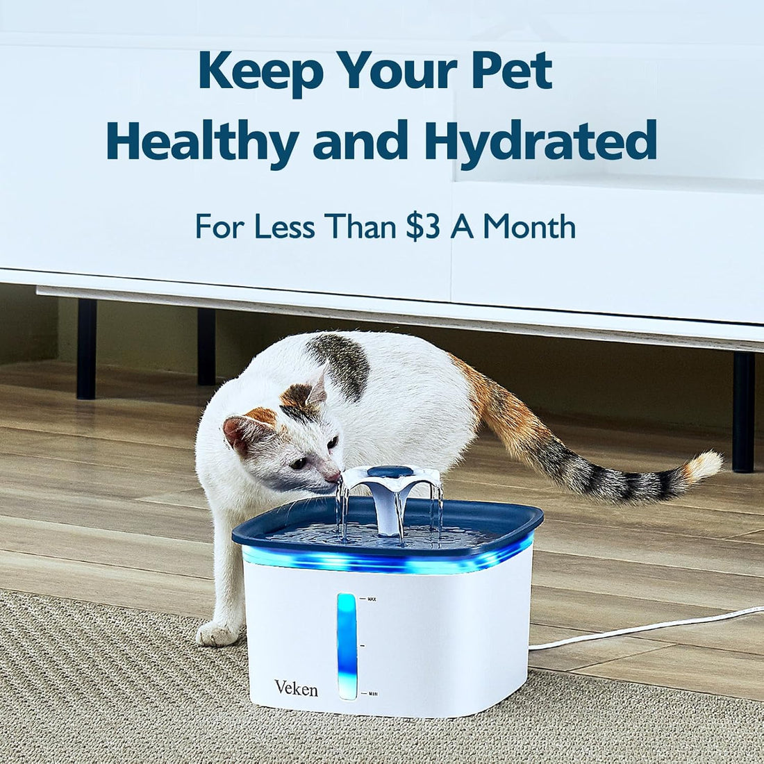 Veken Cat Water Fountain Filter, F1