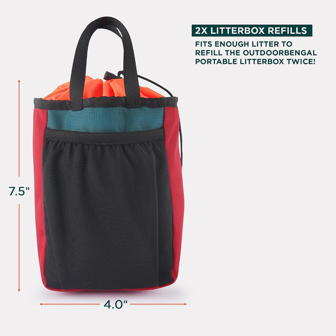 OutdoorBengal Go Litter™ Portable Travel Litter Box Set for Cats