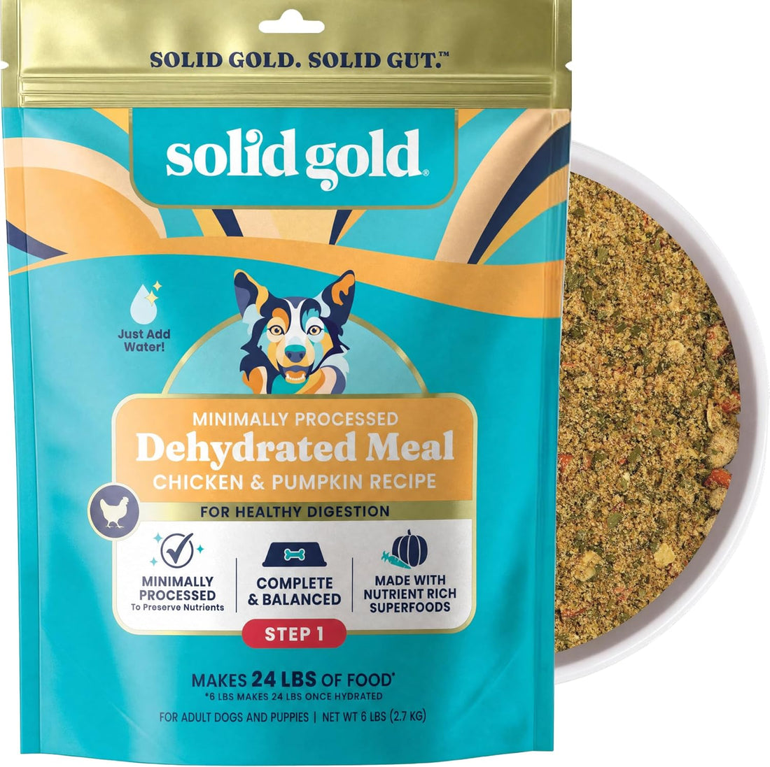Solid Gold Dehydrated Chicken & Pumpkin Dog Food