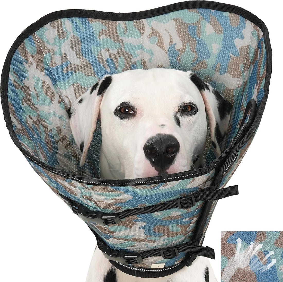 Avont Breathable Dog Cone Collar to Stop Licking