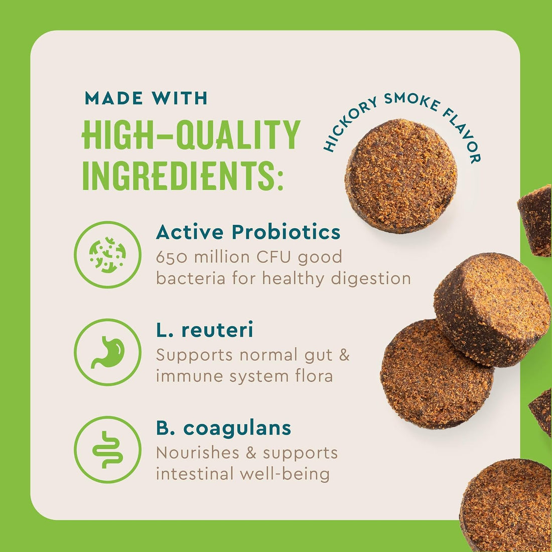 VetIQ Probiotic Supplement for Dogs, Digestive Support for Dogs
