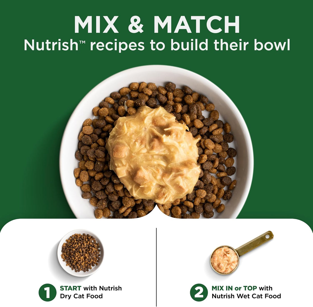 Nutrish Indoor Complete Dry Cat Food, 14 lb. Bag (Rachael Ray)