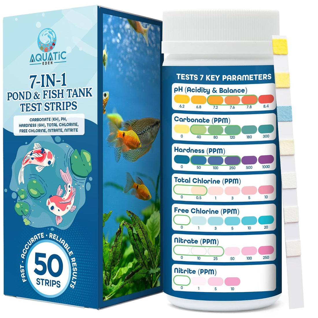 9-in-1 Aquarium Water Test Kit