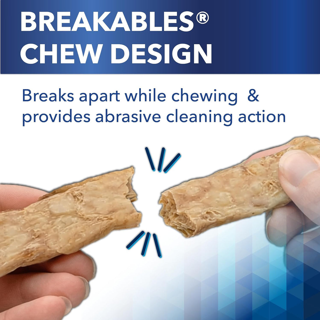 Ceva Clenz-A-Dent Breakables Rawhide Dental Chews for Dogs