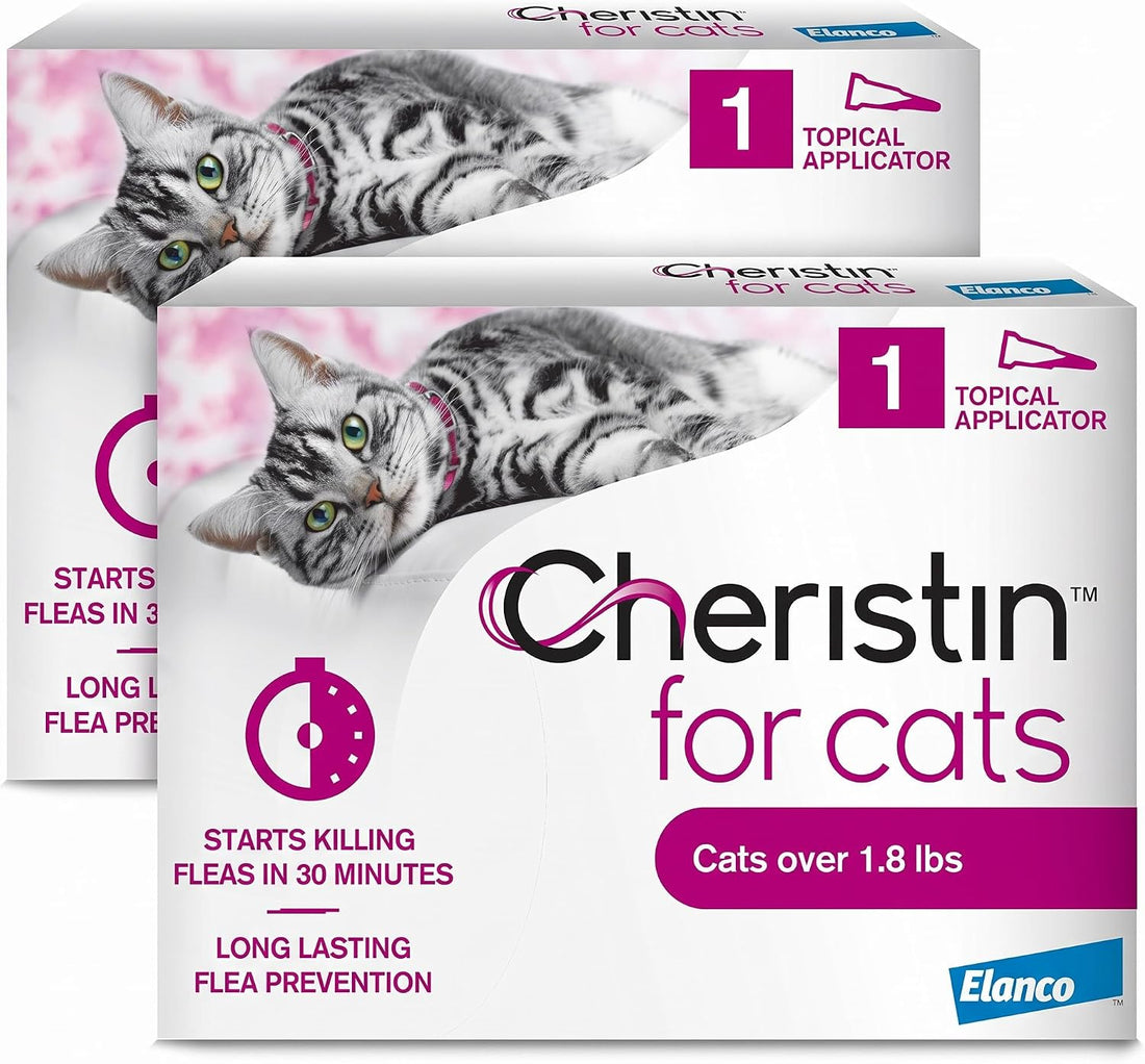 Cheristin Flea Treatment & Prevention for Cats Over, 6ct