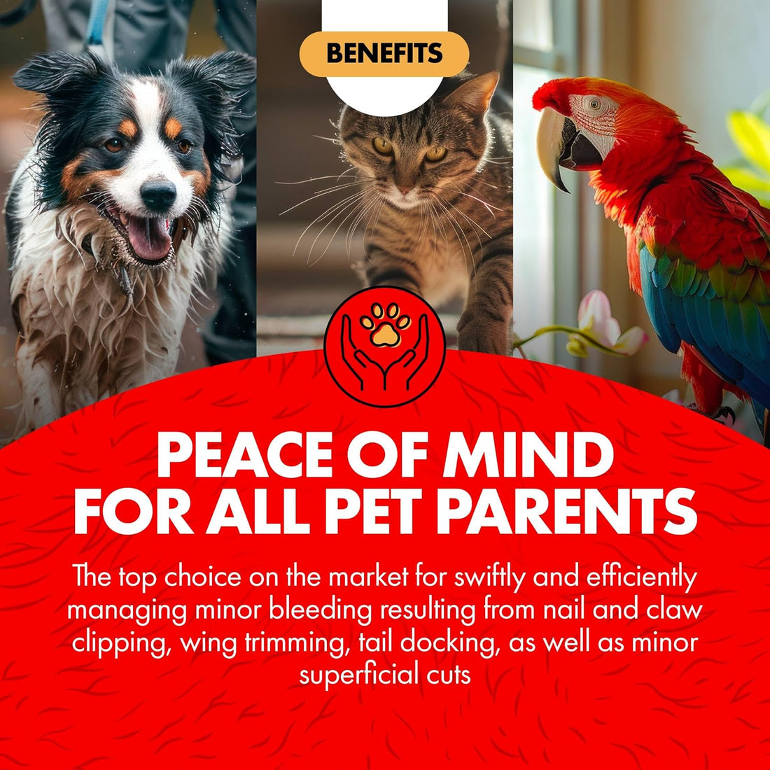 Miracle Care Kwik Stop Styptic Powder for Dogs, Cats and Birds