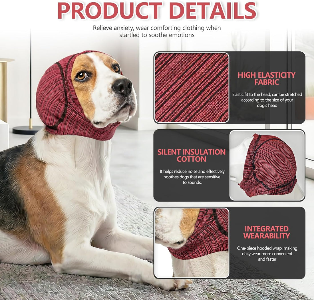Nanaki Stretchy Dog Ear Covers for Bath Grooming with Padding