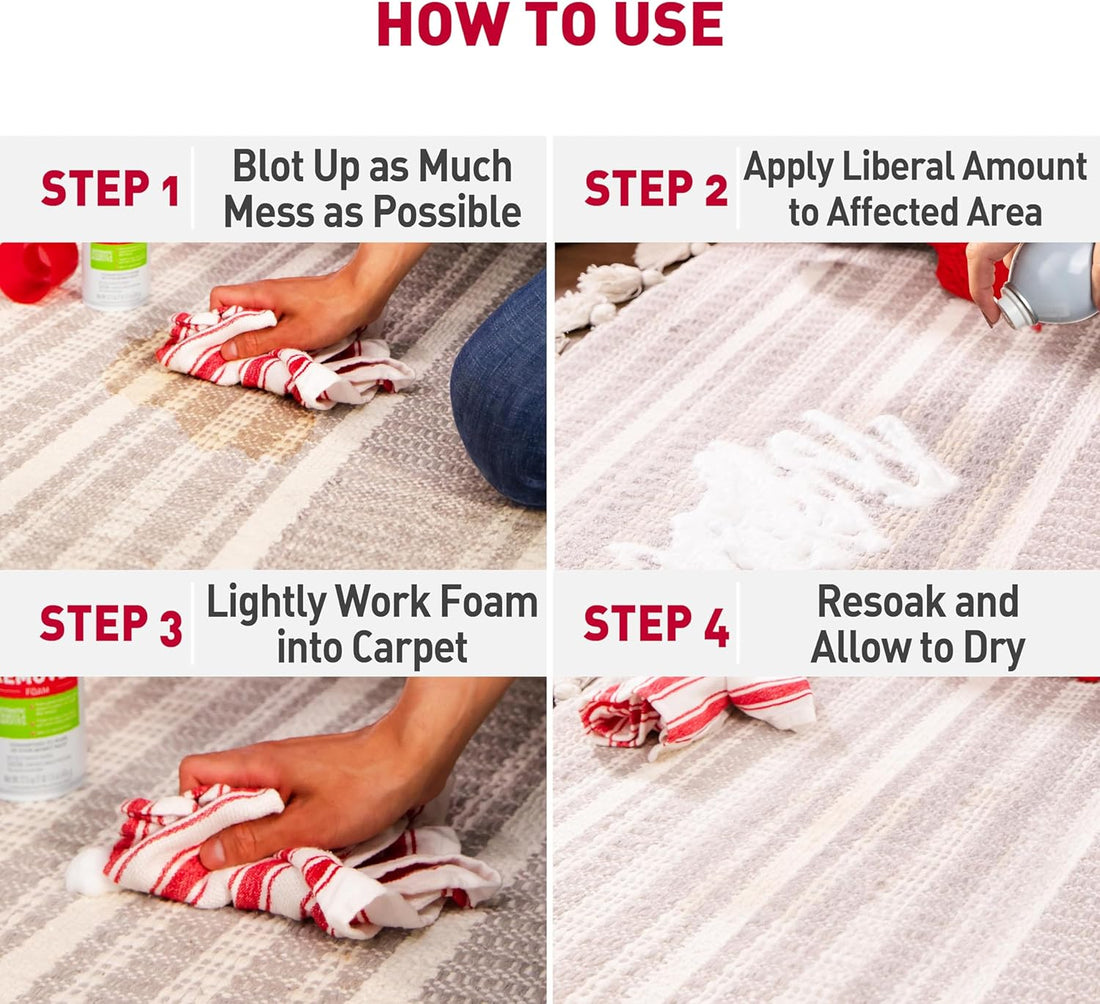 Nature's Miracle Cat Stain & Odor Remover Foam, Tough On Cat Urine