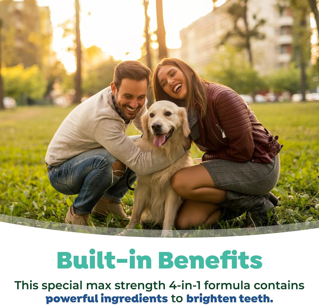 TropiClean Fresh Breath Max Strenth Water Additive, Teeth Cleaning