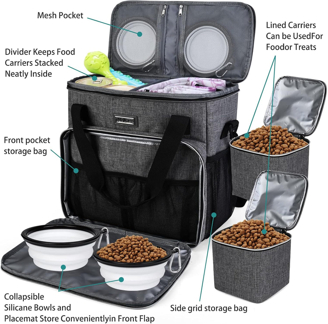 BAGLHER Dog Travel Bag, Pet Travel Bag
