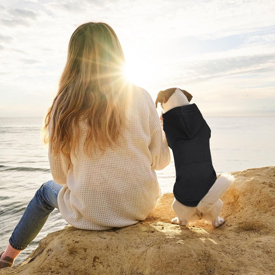 Dog Sweaters for Small Dogs Dog Hoodie Fleece Soft Clothes Sweatshirt