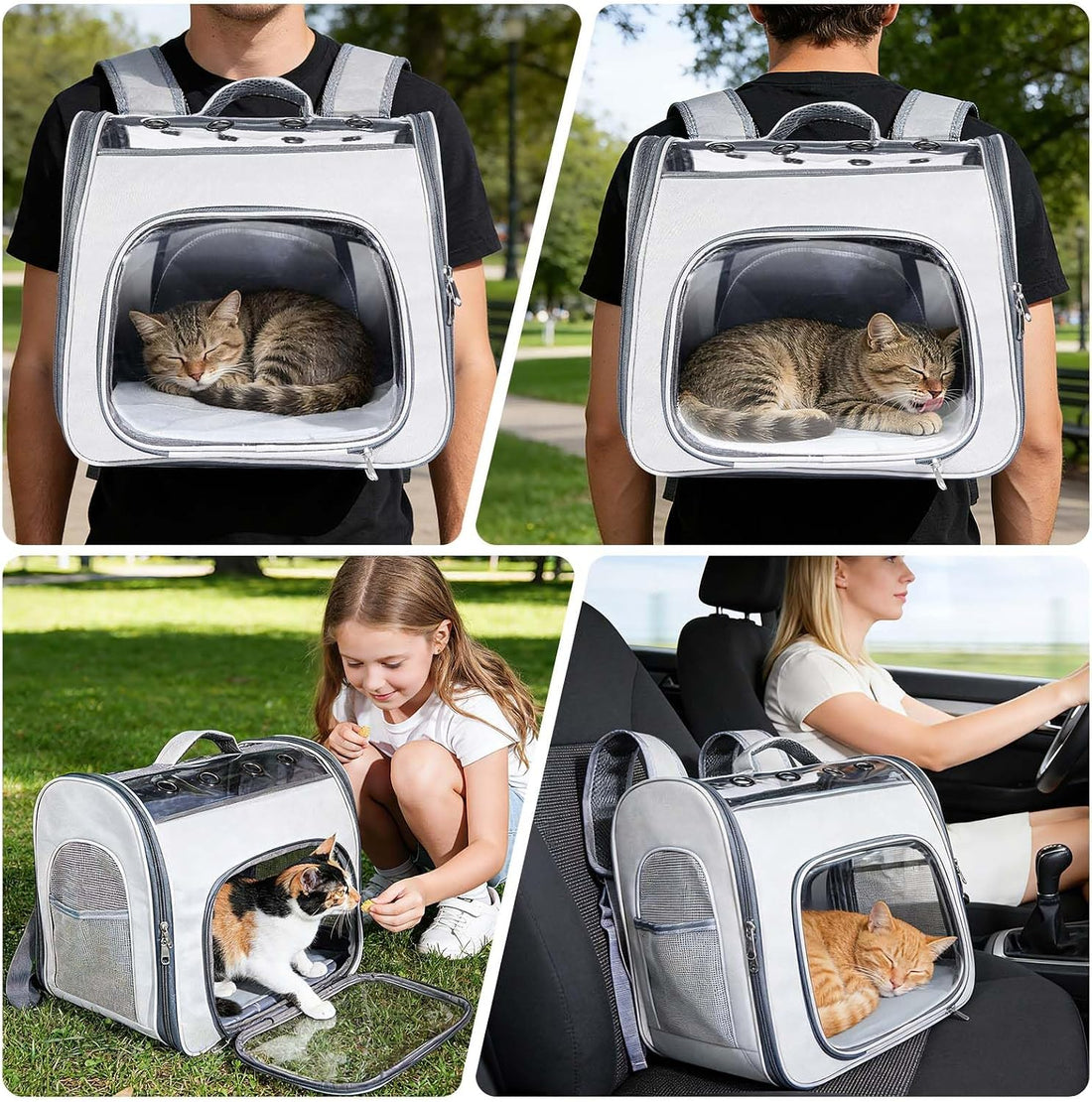 Airline Approved Cat Soft-Sided Carrier Backpack