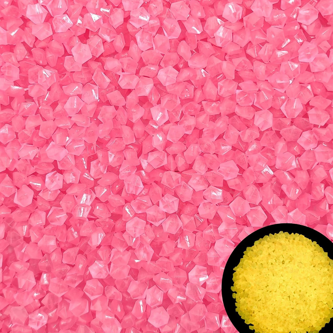 8000PCS Glowing Rocks for Garden Outdoor Glow in The Dark Decorative