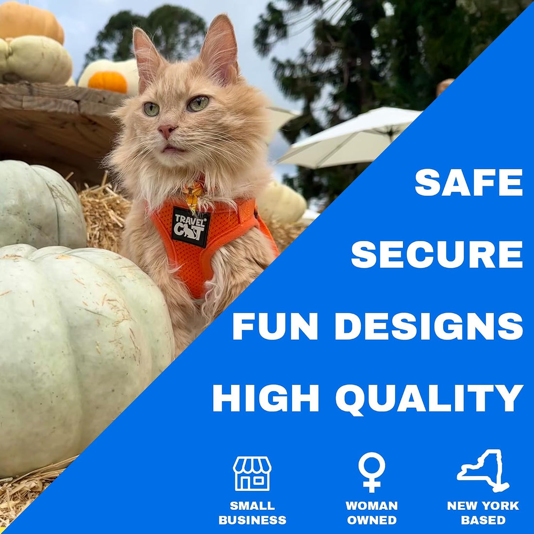 Travel Cat Harness and Leash Set