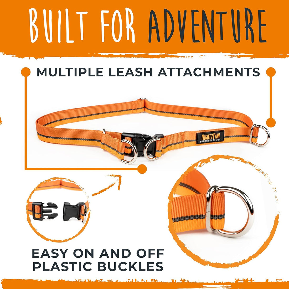 Mighty Paw Hands Free Dog Leash