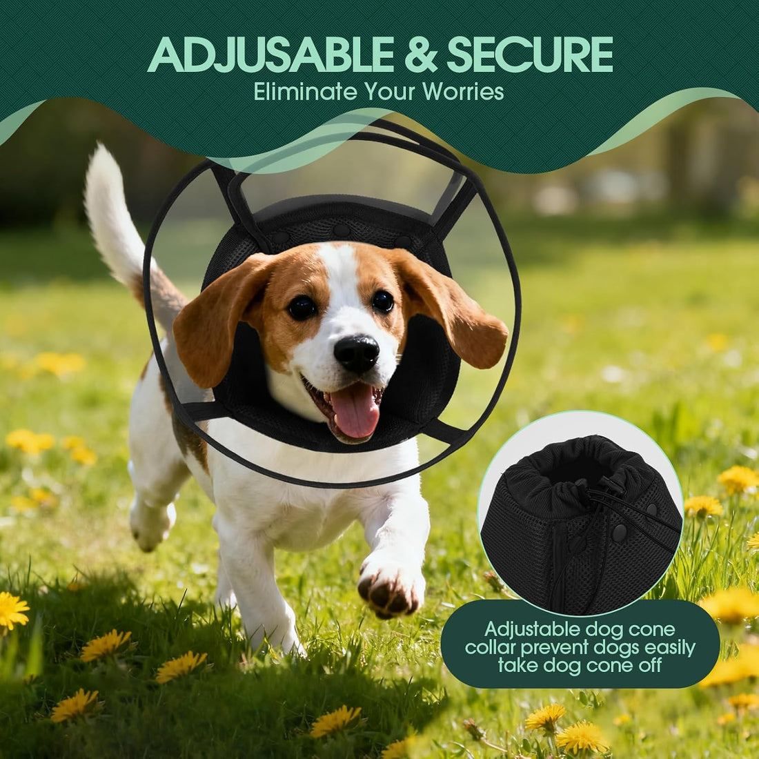 Kuoser Dog Cone Collar After Surgery