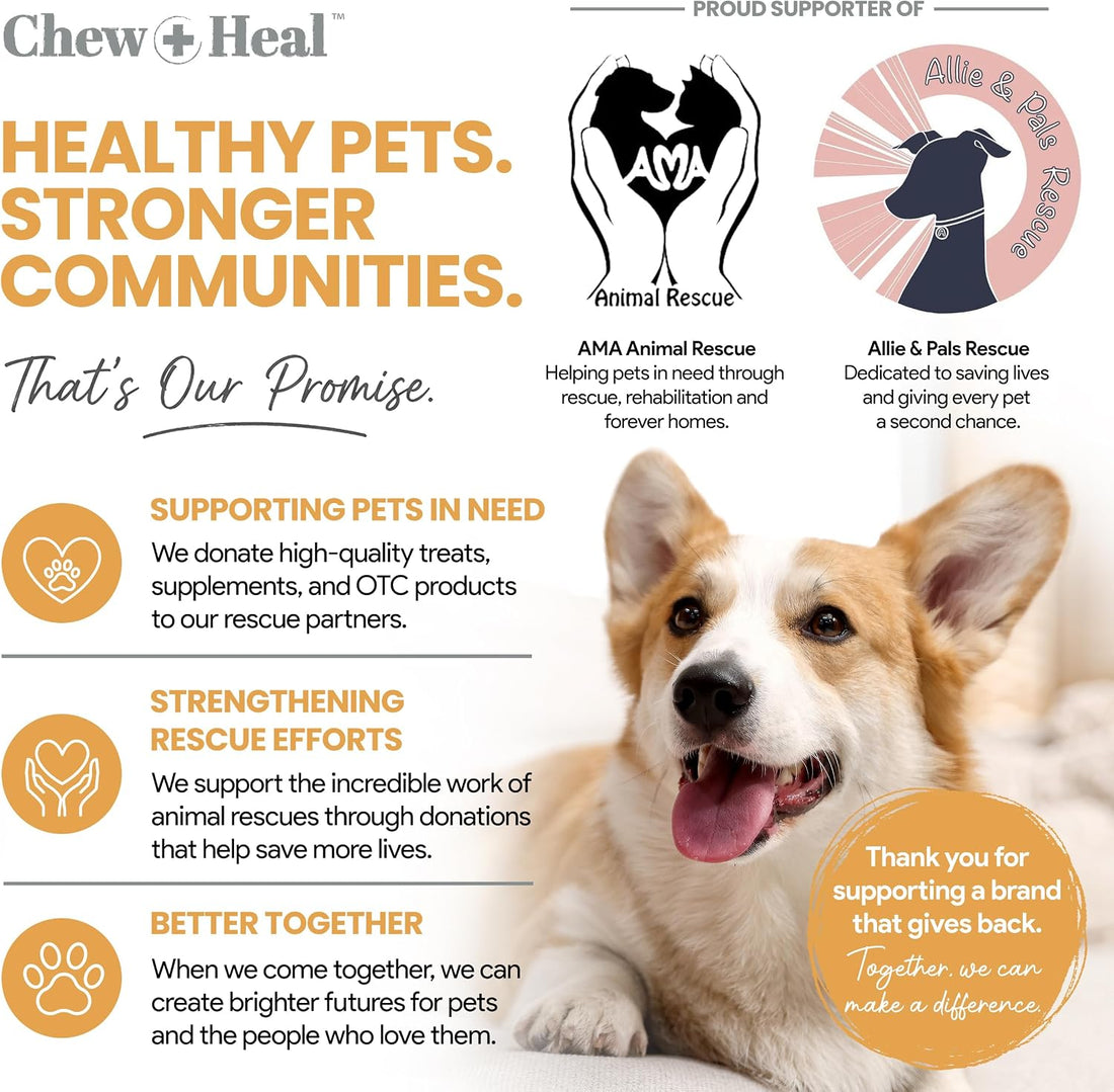 Omega 3 Fish Oil for Dogs - 180 Soft Chews - Itch Relief