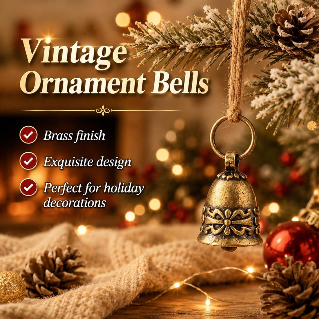 Xindojuz 2PCS Small Bells for Dogs and Cats Collar