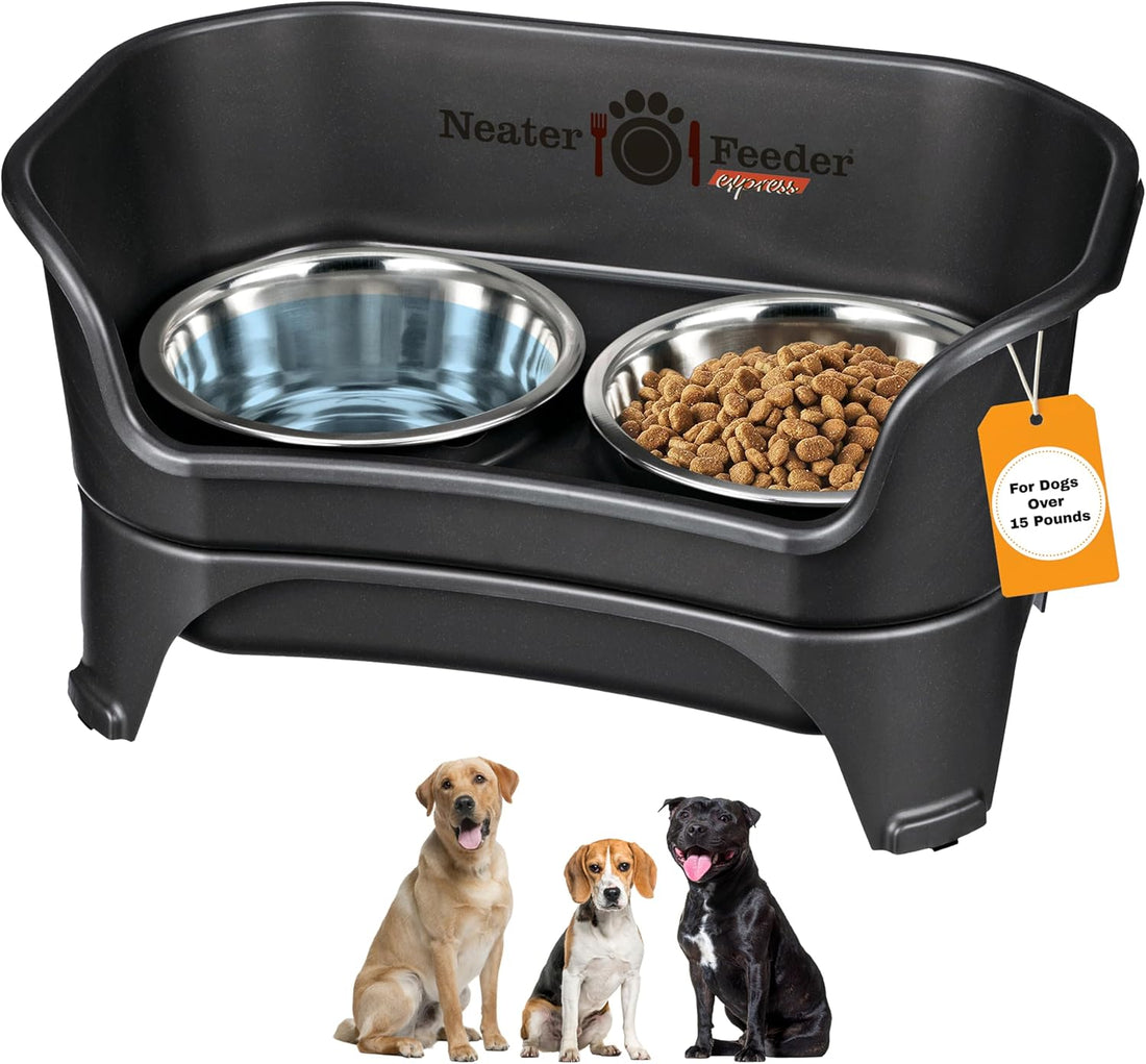 Neater Feeder Express Mess Proof Dog Bowls Elevated for Medium