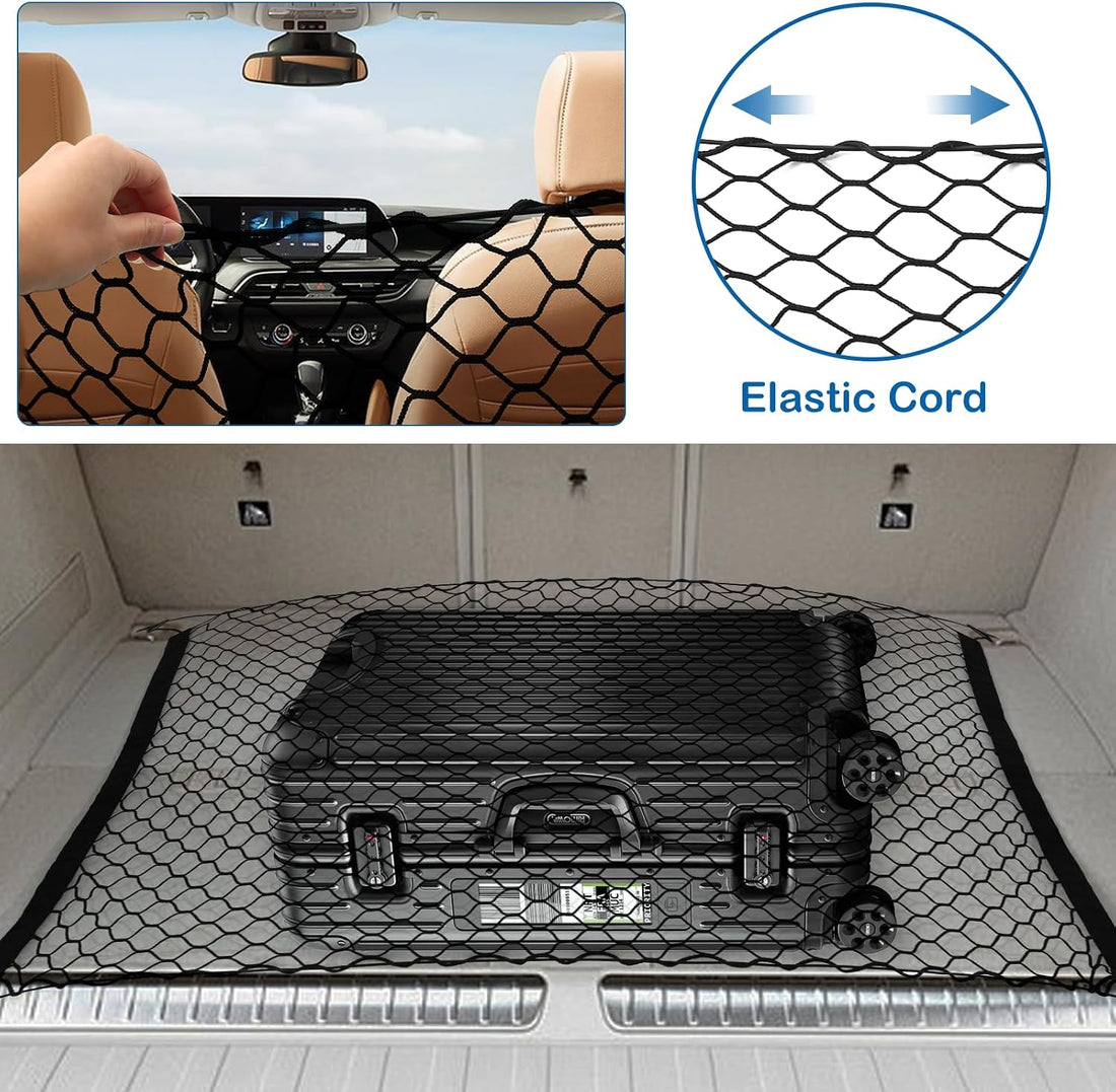 Dog Car Barrier Net Pet Car Divider Back Seat Barrier Net for Trucks