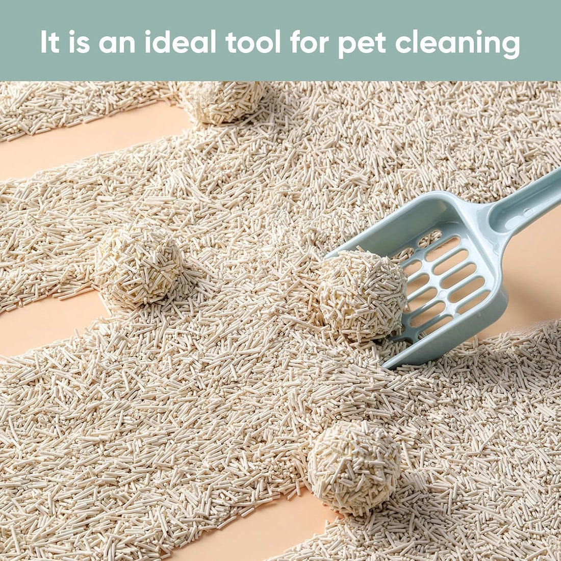 2 Pcs Cat Litter Scoop, Strong Cat Poop Scoop
