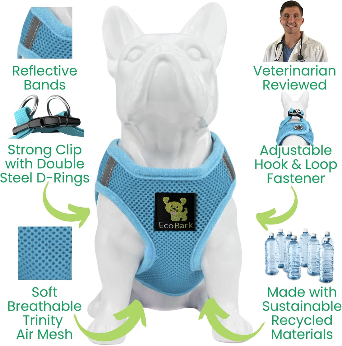 EcoBark Step-in Dog Harness