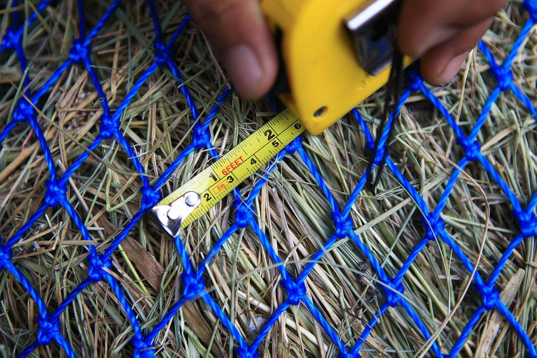 T TEKE Ultra Slow Hay Feeder Hay Nets, 1" Holes