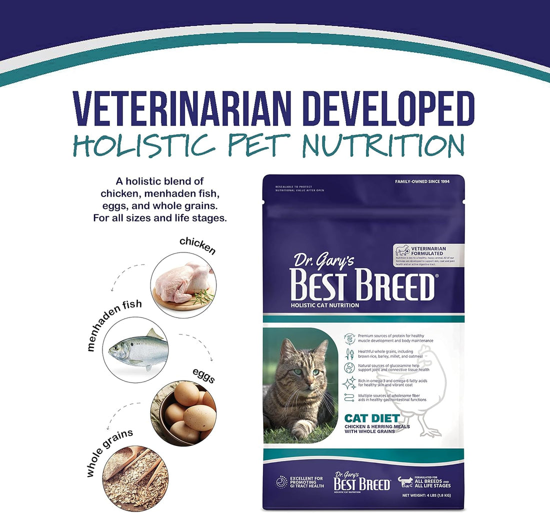 Best Breed Dr. Gary’s Cat Diet – Chicken Dry Cat Food