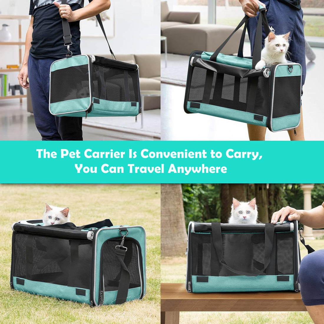 GAPZER Small Dog Carrier Yorkshire Puppy Softshell Chihuahua