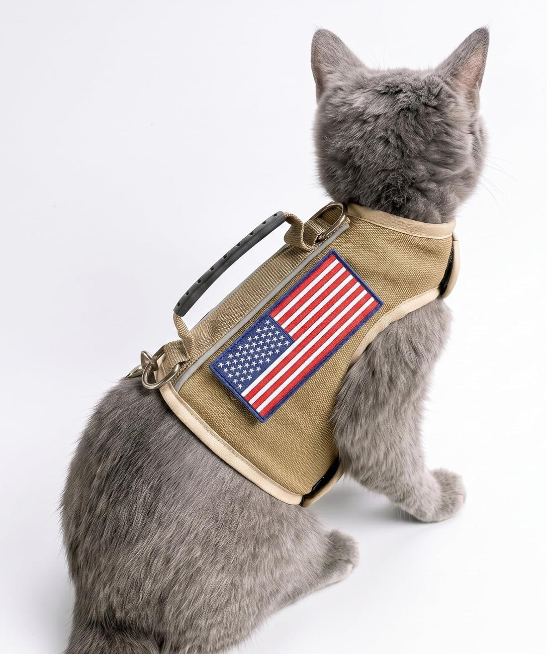 Tactical Cat Harness and Leash for Walking Escape Proof