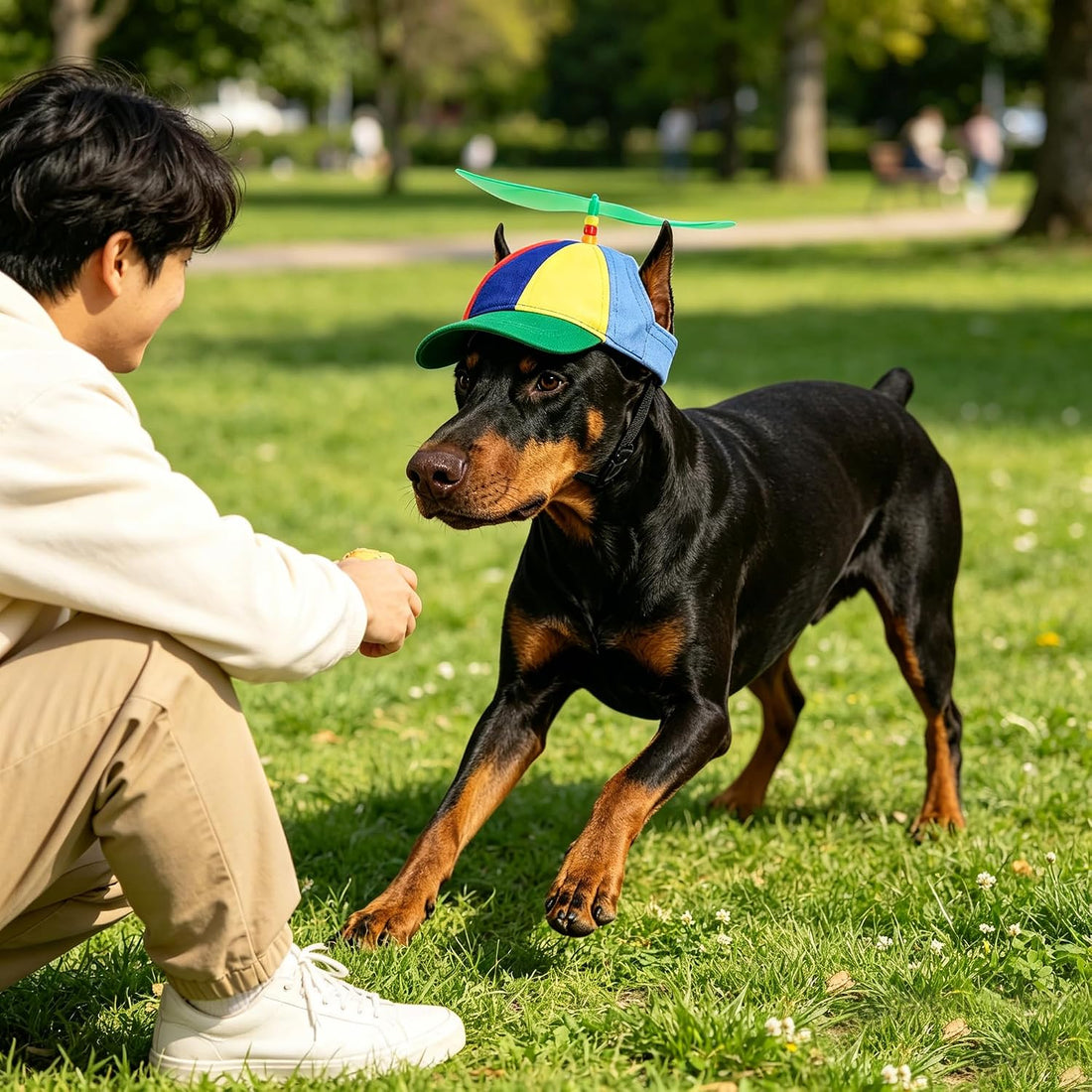 Propeller Baseball Cap for Big Dogs & Cats