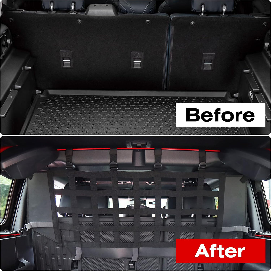 G Dog Barrier,Pet Cargo Net for Ford Bronco Accessories 2021-2026