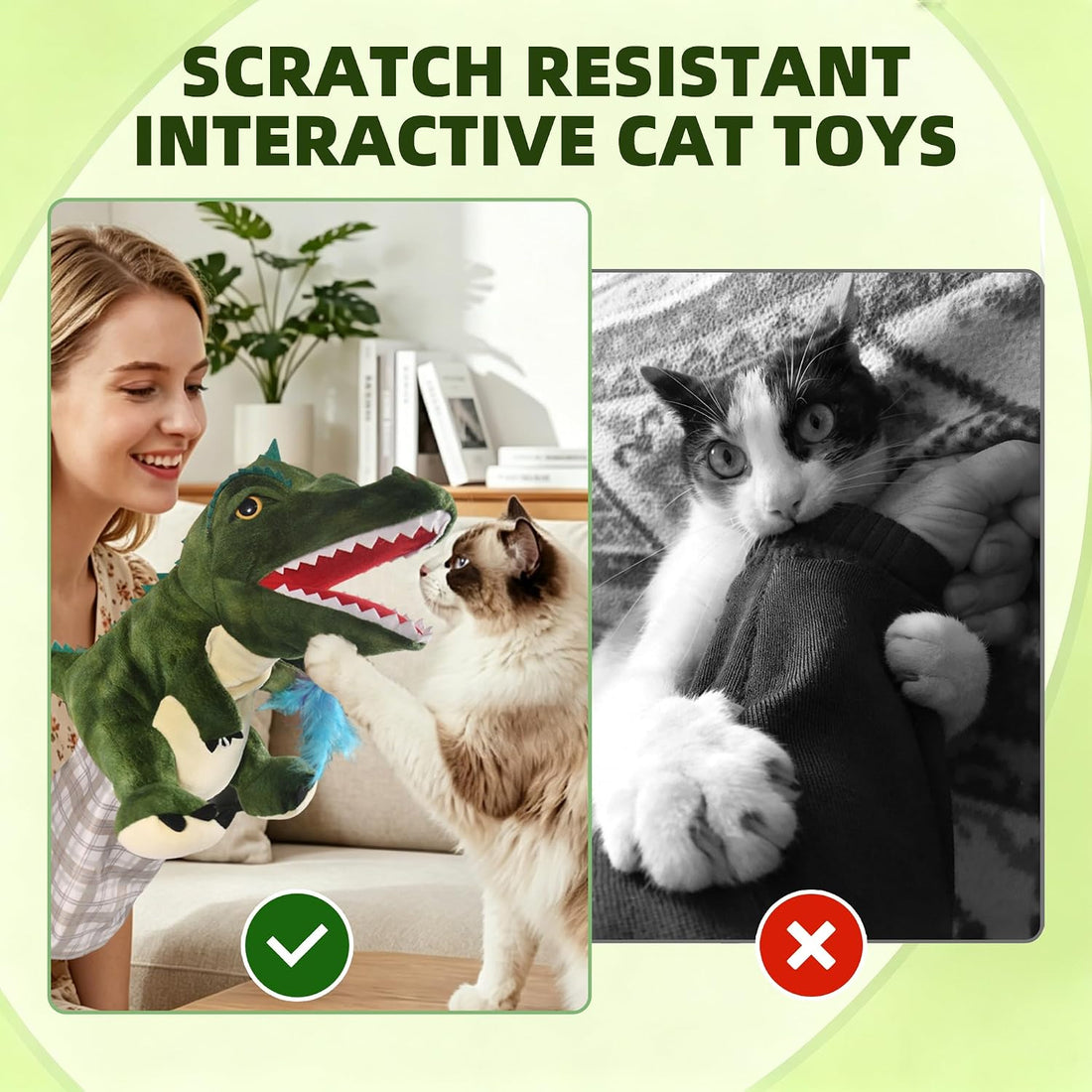 Cat Wrestling Glove Hand Puppet Toy