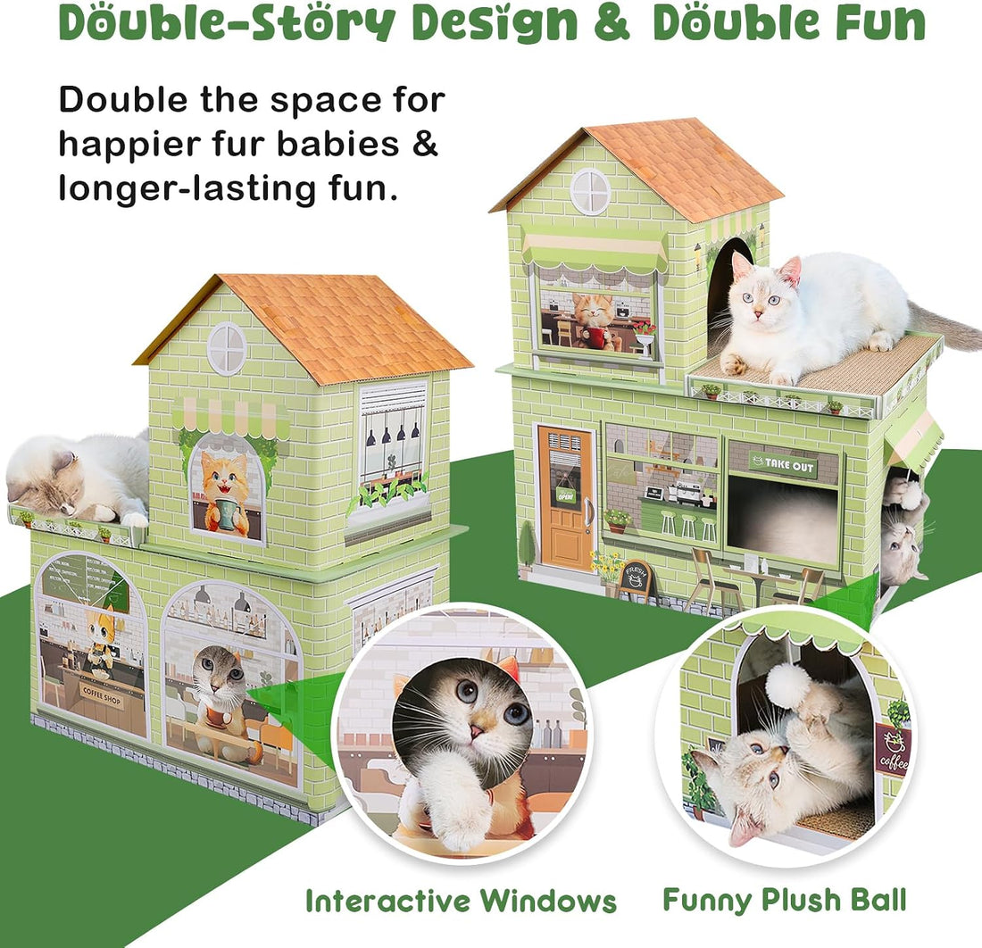 Cardboard Cat Houses for Indoor Cats