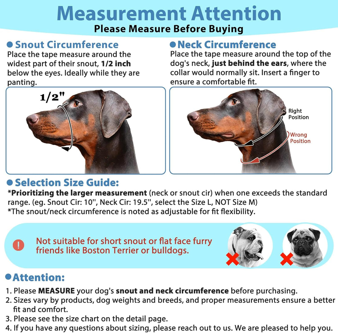 BARKLESS Soft Dog Head Collar