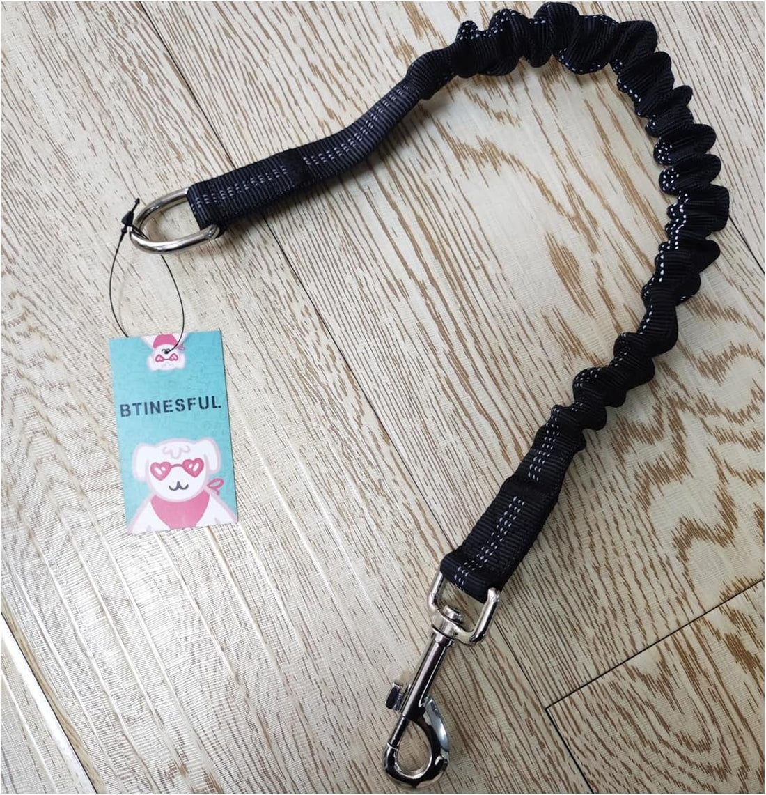 BTINESFUL Bungee Dog Leash Extension Attachment 18” Shock Absorber