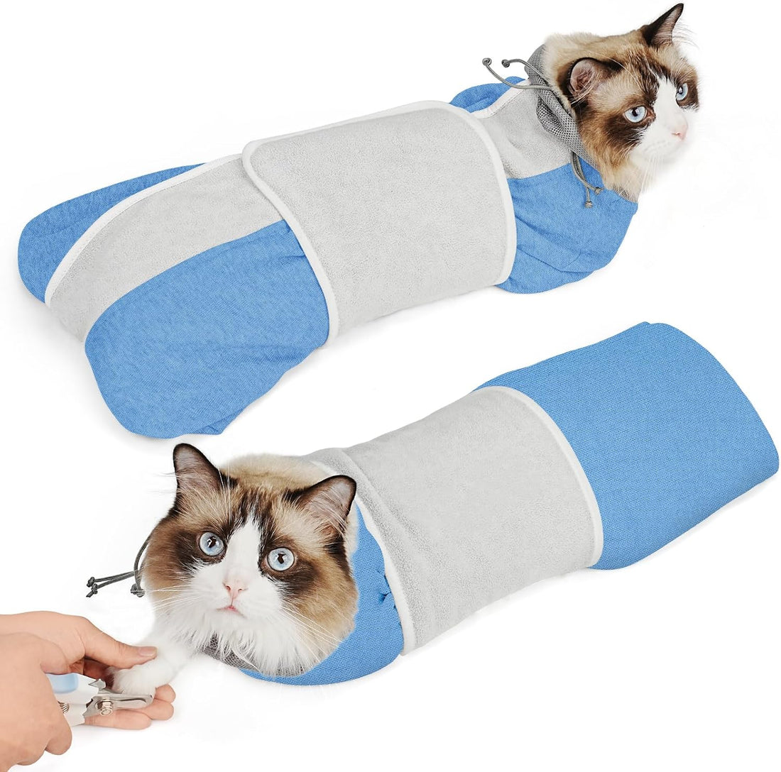 Supet Cat Grooming Wrap for Cutting Nails