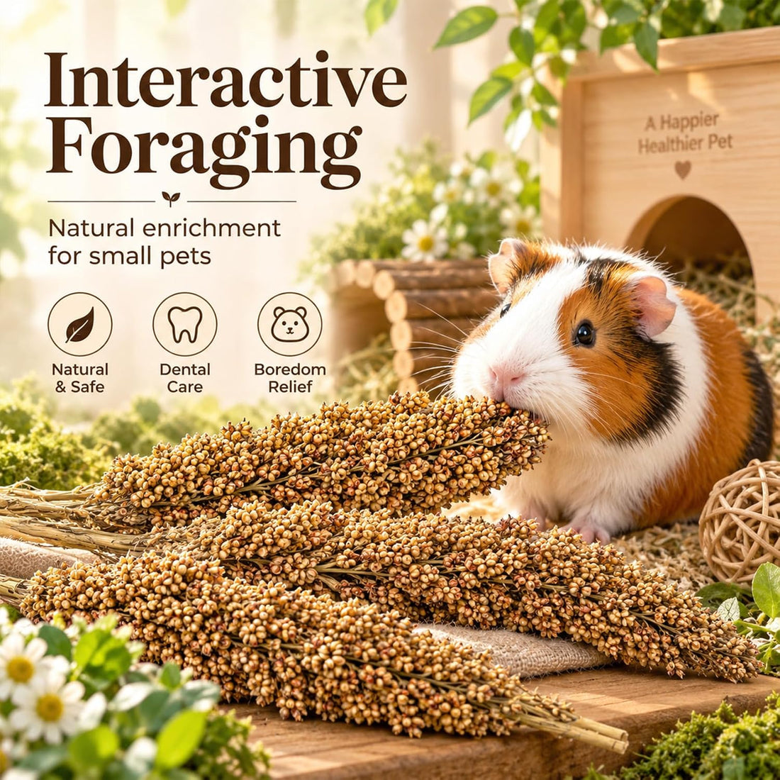 Sukh 5 Pcs Hamster Sprays Natural
