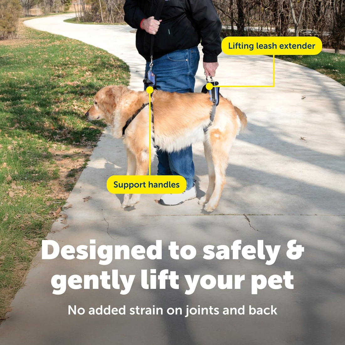 PetSafe CareLift Dog Lift Harness, Full Body