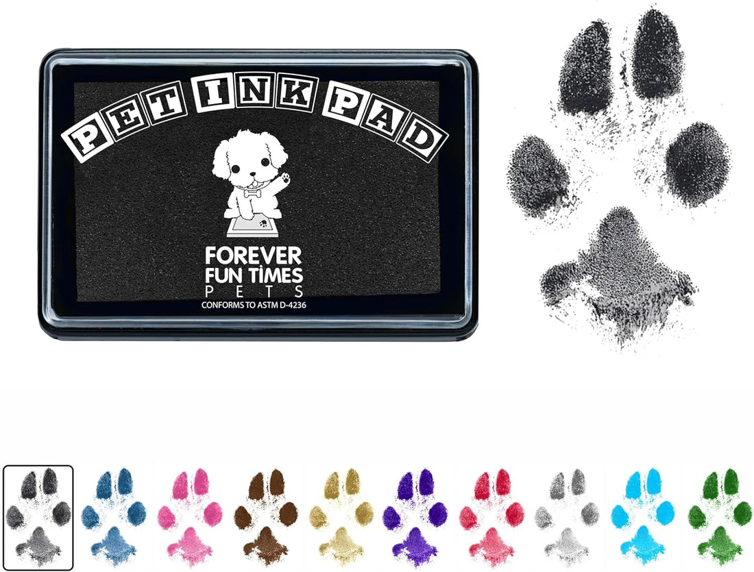 Pet Paw Print Impression Kit | Dog Ink Paw Print Kit