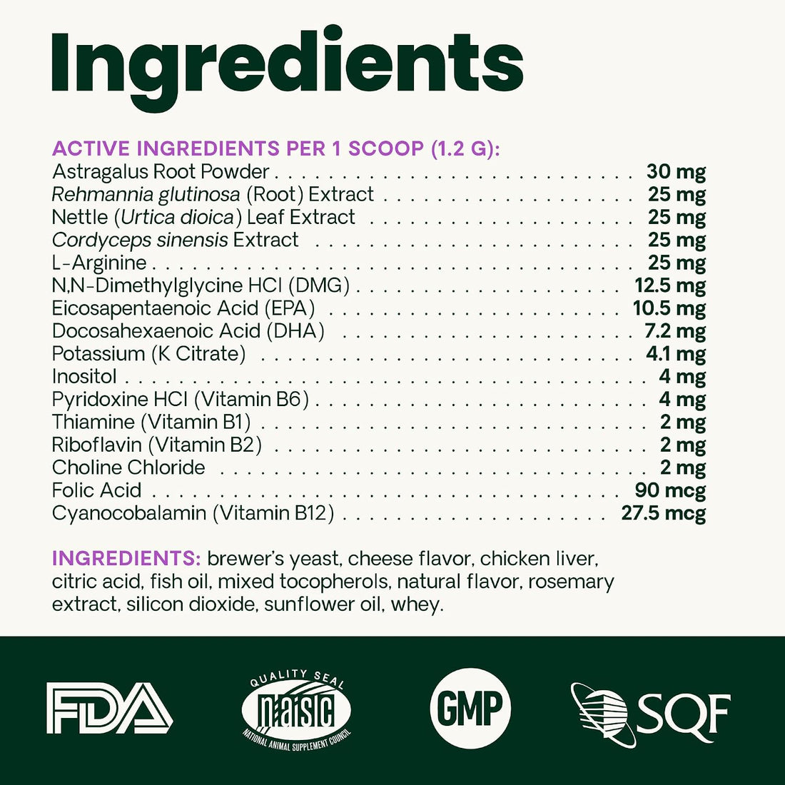 VetriScience Kidney Health Powder for Cats, Chicken & Cheese