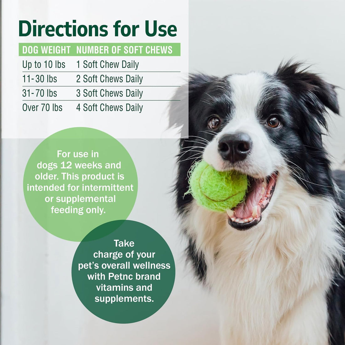 PetNC Natural Care Liver Flavor,Cheese Pre & Probiotic Soft Chews