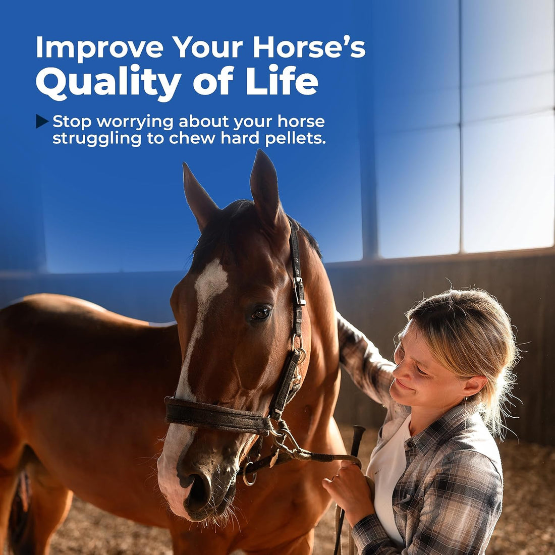 AniMed Biotin 100 Daily Horse Hoof Supplement & Equine Hair Growth