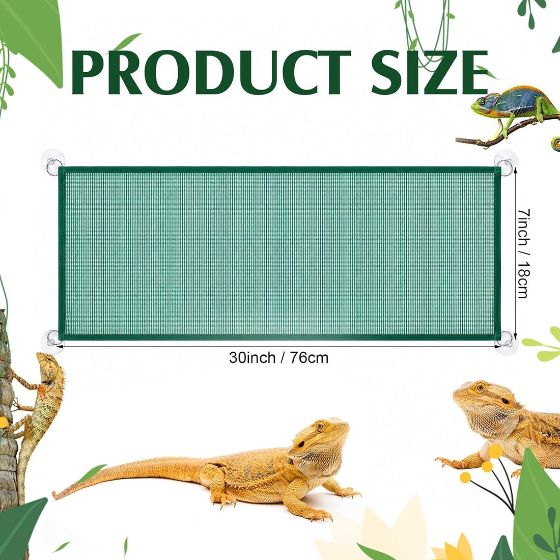 Silkfly Large Beard Dragon Hammock, 30 x 7 Inch, Rectangle, Brown