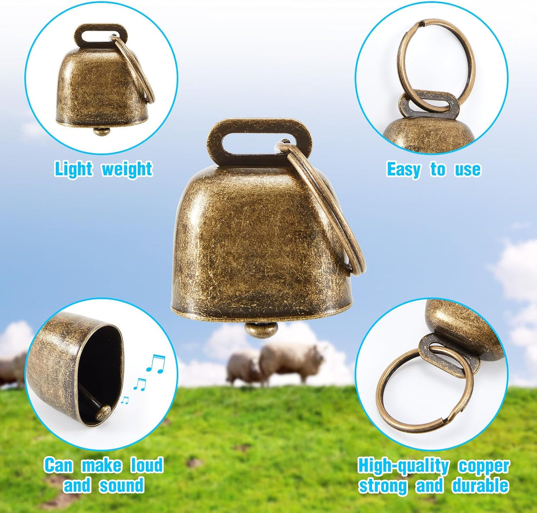 2 Pack Goat Collars with Bells