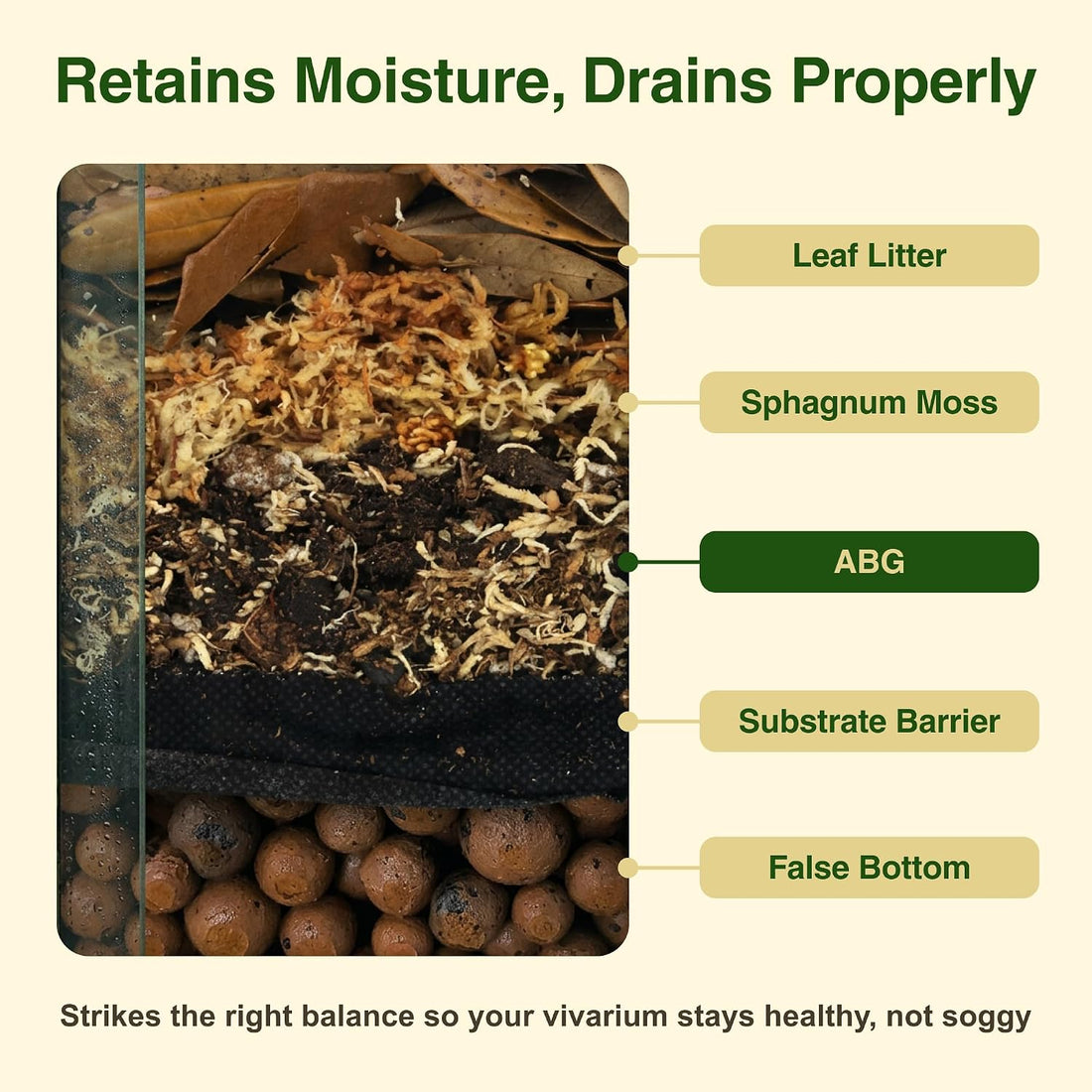 Josh's Frogs ABG Mix Bioactive Terrarium Substrate (4 Quart/1 Gallon)
